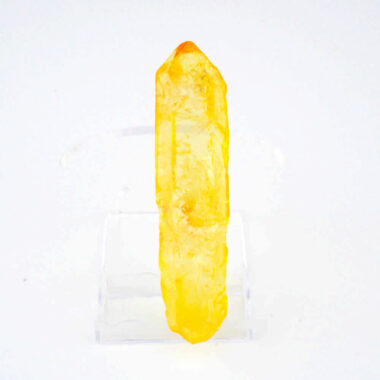 Aqua Angel Aura Bergkristall Spitze gelb aus Brasilien Edelsteine Heilsteine bei Wunderstein24