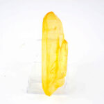 Aqua Angel Aura Bergkristall Spitze gelb aus Brasilien Edelsteine Heilsteine bei Wunderstein24