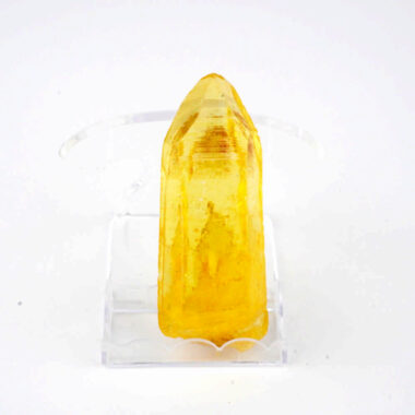 Aqua Angel Aura Bergkristall Spitze gelb aus Brasilien Edelsteine Heilsteine bei Wunderstein24