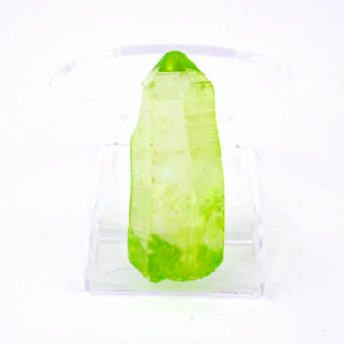 Aqua Angel Aura Bergkristall Spitze grün aus Brasilien Edelsteine Heilsteine bei Wunderstein24