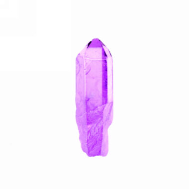 Aqua Angel Aura Bergkristall Spitze lila aus Brasilien Edelsteine Heilsteine bei Wunderstein24