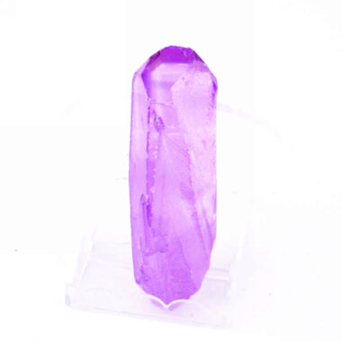 Aqua Angel Aura Bergkristall Spitze lila aus Brasilien Edelsteine Heilsteine bei Wunderstein24