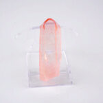Aqua Angel Aura Bergkristall Spitze apricot aus Brasilien Edelsteine Heilsteine bei Wunderstein24