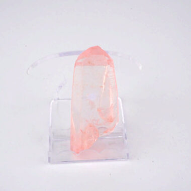 Aqua Angel Aura Bergkristall Spitze apricot aus Brasilien Edelsteine Heilsteine bei Wunderstein24