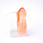 Aqua Angel Aura Bergkristall Spitze apricot aus Brasilien Edelsteine Heilsteine bei Wunderstein24