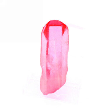 Aqua Angel Aura Bergkristall Spitze pink | rosa aus Brasilien Edelsteine Heilsteine bei Wunderstein24