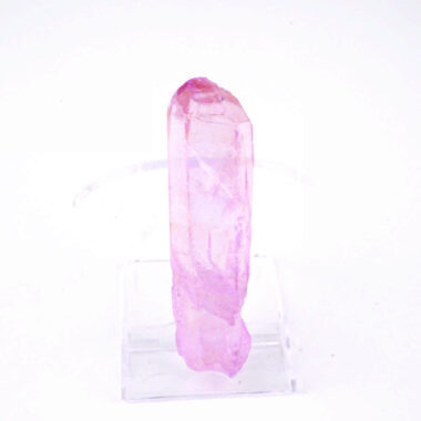 Aqua Angel Aura Bergkristall Spitze flieder aus Brasilien Edelsteine Heilsteine bei Wunderstein24