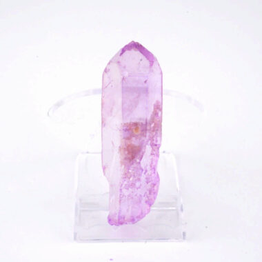 Aqua Angel Aura Bergkristall Spitze flieder aus Brasilien Edelsteine Heilsteine bei Wunderstein24