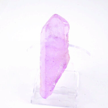 Aqua Angel Aura Bergkristall Spitze flieder aus Brasilien Edelsteine Heilsteine bei Wunderstein24