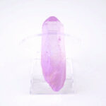 Aqua Angel Aura Bergkristall Spitze flieder aus Brasilien Edelsteine Heilsteine bei Wunderstein24