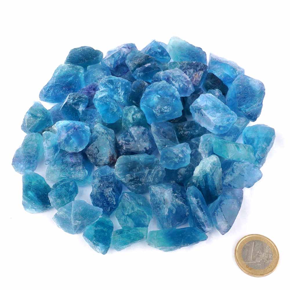 Fluorit blau Rohsteine | Wassersteine Ø 20 – 30 mm in bester Qualität und Farbe Edelsteine Heilsteine bei Wunderstein24 Fluorit blau Rohsteine | Wassersteine Ø 20 – 30 mm in bester Qualität und Farbe Edelsteine Heilsteine bei Wunderstein24