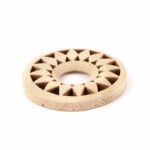 Kugelständer aus Holz mit Ornament Ø 35 mm für Edelsteine und Mineralien Edelsteine Heilsteine bei Wunderstein24