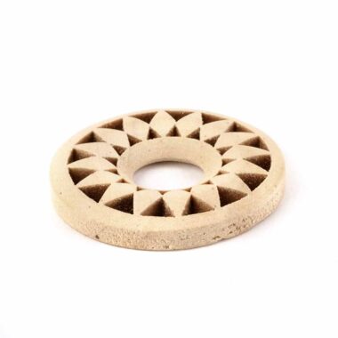 Kugelständer aus Holz mit Ornament Ø 35 mm für Edelsteine und Mineralien Edelsteine Heilsteine bei Wunderstein24