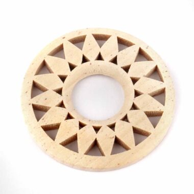 Kugelständer aus Holz mit Ornament Ø 50 mm für Edelsteine und Mineralien Edelsteine Heilsteine bei Wunderstein24