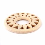 Kugelständer aus Holz mit Ornament Ø 50 mm für Edelsteine und Mineralien Edelsteine Heilsteine bei Wunderstein24