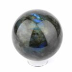 große Labradorit Kugel Ø 75 mm aus Madagaskar in bester Farbe und Qualität Edelsteine Heilsteine bei Wunderstein24