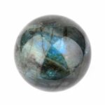 große Labradorit Kugel Ø 75 mm aus Madagaskar in bester Farbe und Qualität Edelsteine Heilsteine bei Wunderstein24