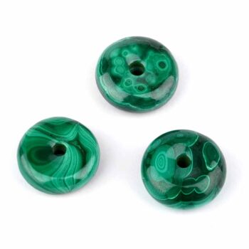 Malachit Donut Anhänger Ø 18 – 19 mm in bester Qualität Edelsteine Heilsteine bei Wunderstein24