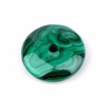 Malachit Donut Anhänger Ø 33 mm in bester Qualität Edelsteine Heilsteine bei Wunderstein24