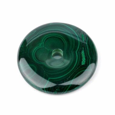 Malachit Donut Anhänger Ø 38 mm in bester Qualität Edelsteine Heilsteine bei Wunderstein24