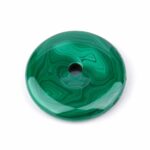Malachit Donut Anhänger Ø 39 mm in bester Qualität Edelsteine Heilsteine bei Wunderstein24