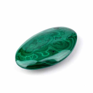 Malachit Handschmeichler handpoliert in sehr guter Qualität und Maserung Edelsteine Heilsteine bei Wunderstein24