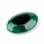 Malachit Handschmeichler handpoliert in sehr guter Qualität und Maserung Edelsteine Heilsteine bei Wunderstein24