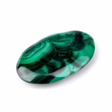 Malachit Handschmeichler handpoliert in sehr guter Qualität und Maserung Edelsteine Heilsteine bei Wunderstein24
