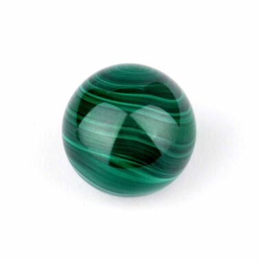 Malachit Kugel Ø 26 mm aus der Demokratischen Republik Kongo in bester Qualität Edelsteine Heilsteine bei Wunderstein24