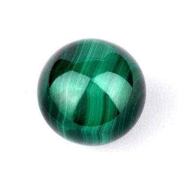Malachit Kugel Ø 28 mm aus der Demokratischen Republik Kongo in bester Qualität Edelsteine Heilsteine bei Wunderstein24