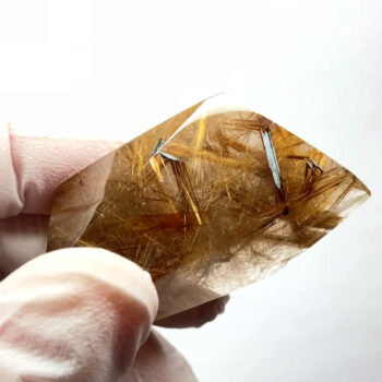 Rutilquarz | Engelshaar Freiform poliert in bester Qualität aus Brasilien Edelsteine Heilsteine bei Wunderstein24