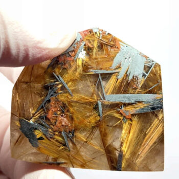 Rutilquarz | Engelshaar Freiform poliert in bester Qualität aus Brasilien Edelsteine Heilsteine bei Wunderstein24