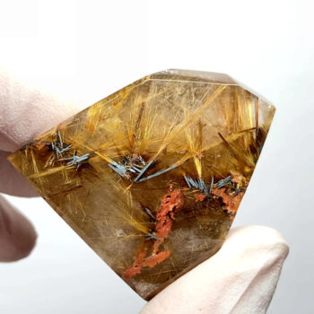 Rutilquarz | Engelshaar Freiform poliert in bester Qualität aus Brasilien Edelsteine Heilsteine bei Wunderstein24