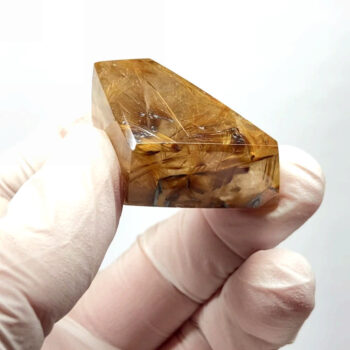 Rutilquarz | Engelshaar Freiform poliert in bester Qualität aus Brasilien Edelsteine Heilsteine bei Wunderstein24