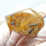 Rutilquarz | Engelshaar Freiform poliert in bester Qualität aus Brasilien Edelsteine Heilsteine bei Wunderstein24