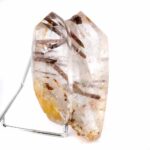 Rutilquarz | Engelshaar Kristall Stufe | Spitze Höhe 127 mm in bester Qualität Edelsteine Heilsteine bei Wunderstein24