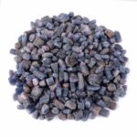 Saphir Kristalle roh Ø 7 – 15 mm aus Madagaskar in sehr schöner Farbe und Qualität Edelsteine Heilsteine bei Wunderstein24