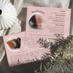 Epidot | Unakit Mineralien Bestimmungskärtchen Sammelkarte Edelsteine Heilsteine bei Wunderstein24