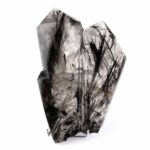 Turmalinquarz Kristall Stufe | Spitze Höhe 222 mm in bester Qualität Edelsteine Heilsteine bei Wunderstein24