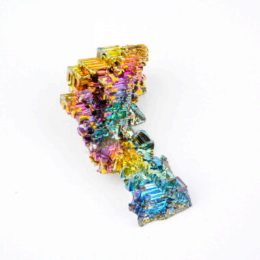 große Wismut | Bismuth Kristall Stufe in einzigartiger Qualität & Farbe Edelsteine Heilsteine bei Wunderstein24