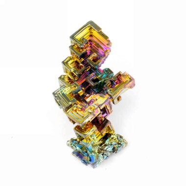 große Wismut | Bismuth Kristall Stufe in einzigartiger Qualität & Farbe Edelsteine Heilsteine bei Wunderstein24