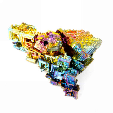 große Wismut | Bismuth Kristall Stufe in einzigartiger Qualität & Farbe Edelsteine Heilsteine bei Wunderstein24