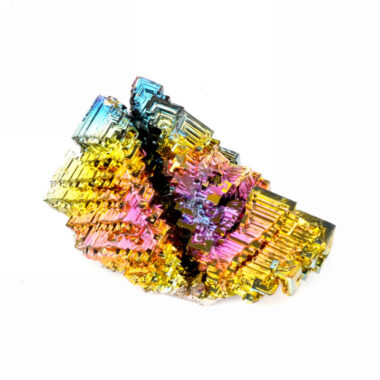 große Wismut | Bismuth Kristall Stufe in einzigartiger Qualität & Farbe Edelsteine Heilsteine bei Wunderstein24