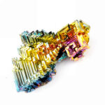 große Wismut | Bismuth Kristall Stufe in einzigartiger Qualität & Farbe Edelsteine Heilsteine bei Wunderstein24