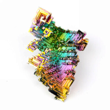 große Wismut | Bismuth Kristall Stufe in einzigartiger Qualität & Farbe Edelsteine Heilsteine bei Wunderstein24