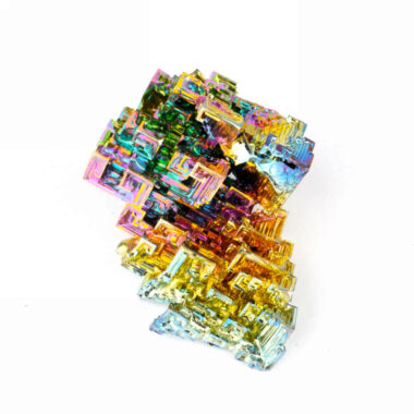 große Wismut | Bismuth Kristall Stufe in einzigartiger Qualität & Farbe Edelsteine Heilsteine bei Wunderstein24