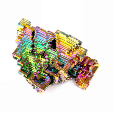 große Wismut | Bismuth Kristall Stufe in einzigartiger Qualität & Farbe Edelsteine Heilsteine bei Wunderstein24