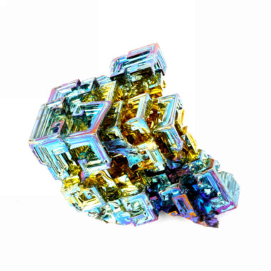 große Wismut | Bismuth Kristall Stufe in einzigartiger Qualität & Farbe Edelsteine Heilsteine bei Wunderstein24