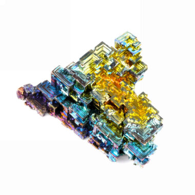 große Wismut | Bismuth Kristall Stufe in einzigartiger Qualität & Farbe Edelsteine Heilsteine bei Wunderstein24