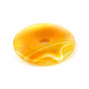 Achat | Streifenachat gelb Donut Anhänger Ø 40 mm Edelsteine Heilsteine bei Wunderstein24 Achat | Streifenachat gelb Donut Anhänger Ø 40 mm Edelsteine Heilsteine bei Wunderstein24